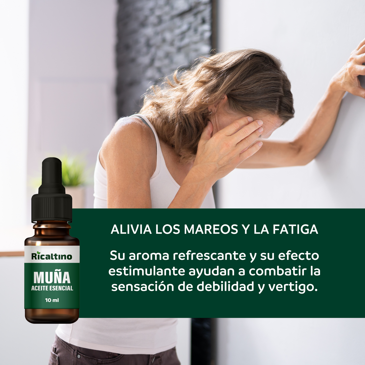 Aceite Esencial de Muña 100% puro Ricaltino 10ml