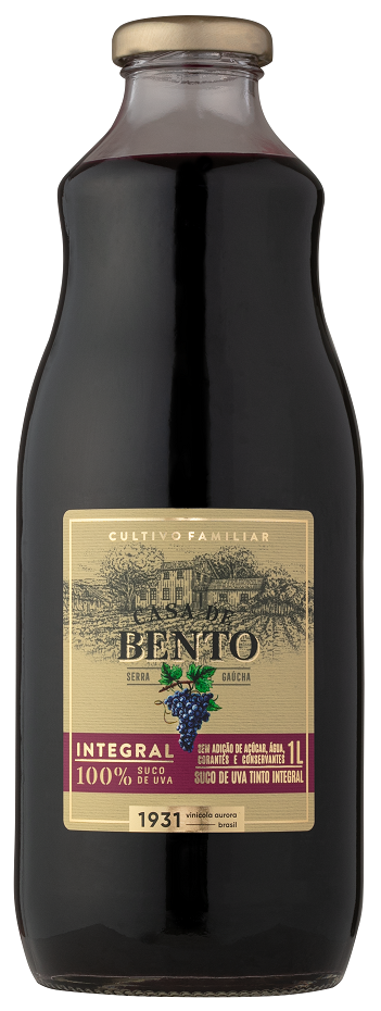 Pack Jugo de Uva Tinto Casa de Bento 6 und x 1Lt