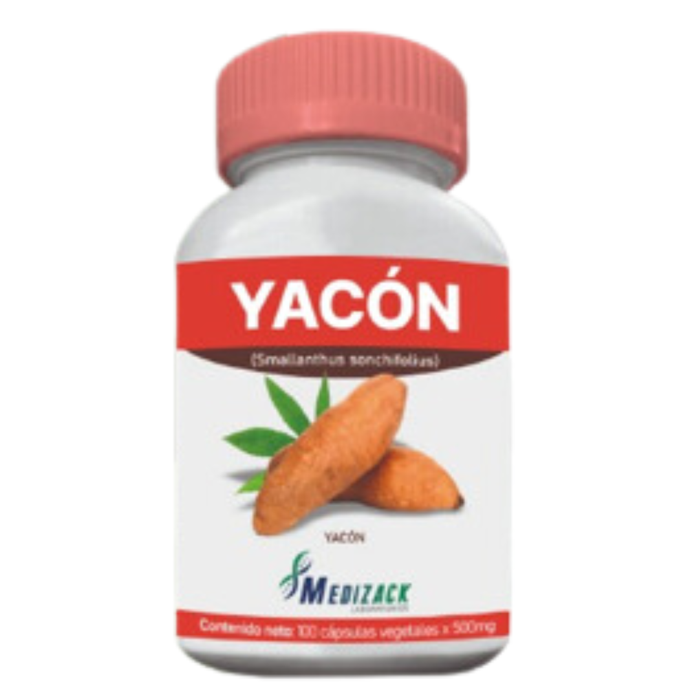 Yacon  Medizack Pomo x 100 cap