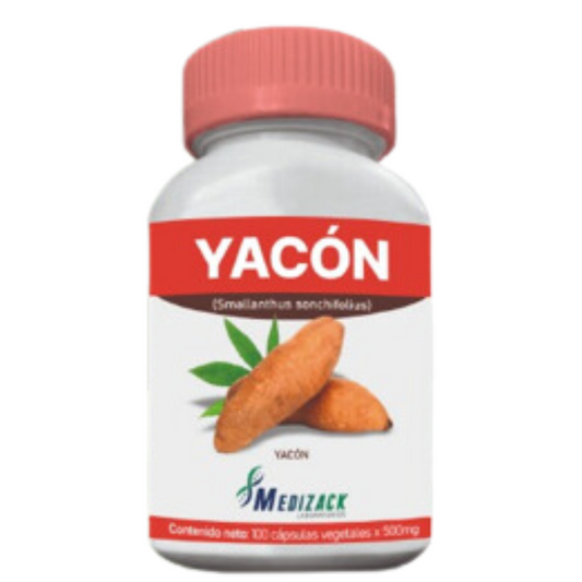 Yacon  Medizack Pomo x 100 cap