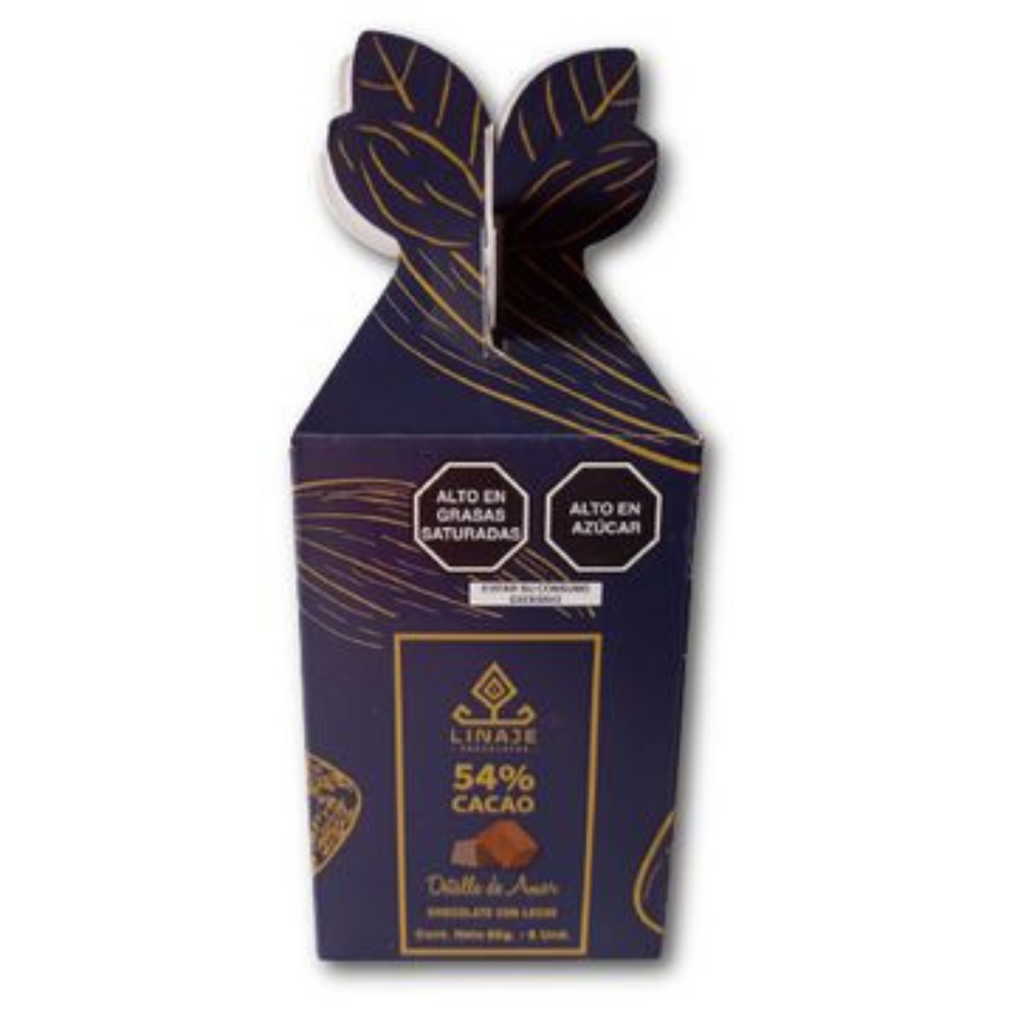 Bombones Chocolate con leche 54% Linaje Mini Box Cacao 65g - 8 und