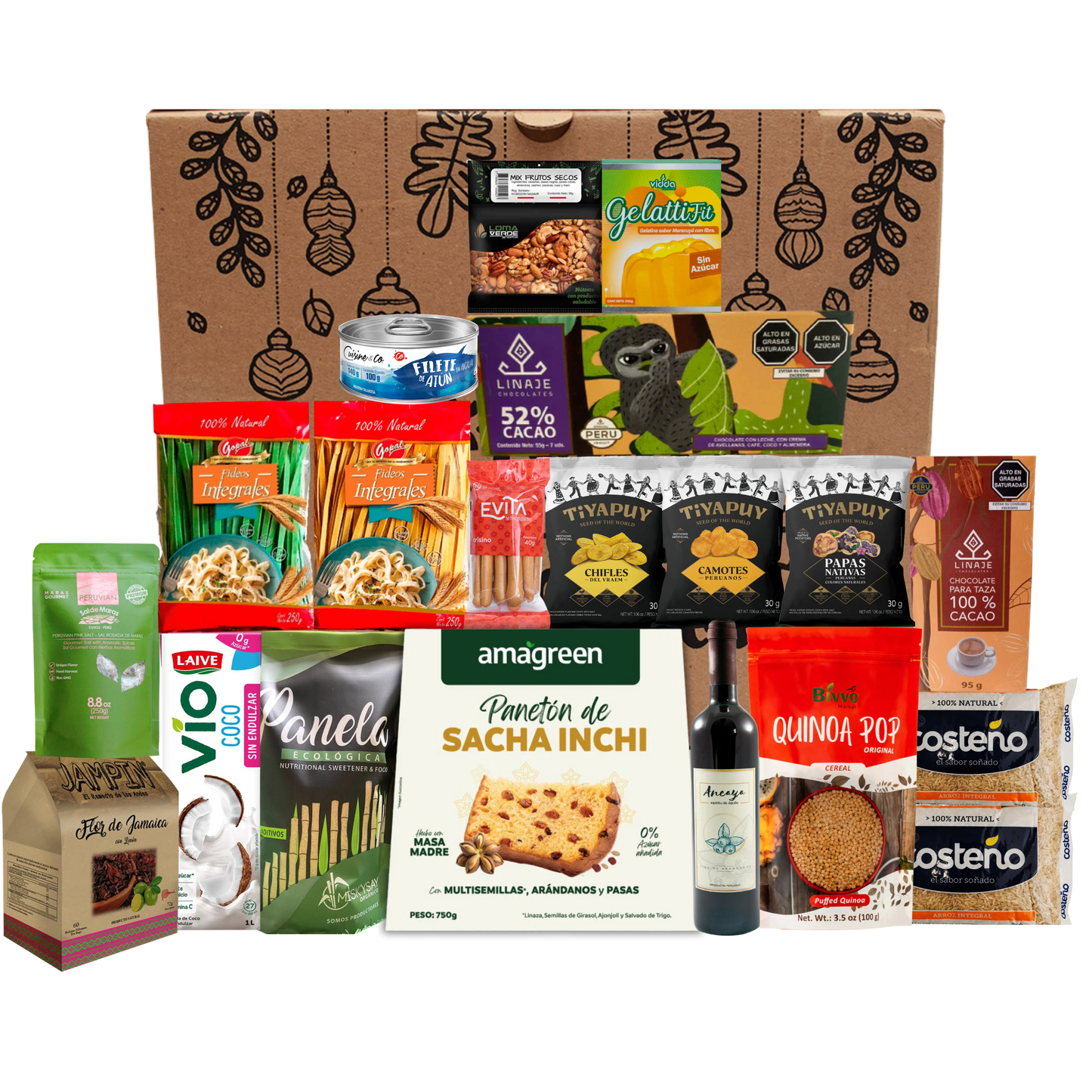 Canasta Corporativa Navidad Saludable 20 productos