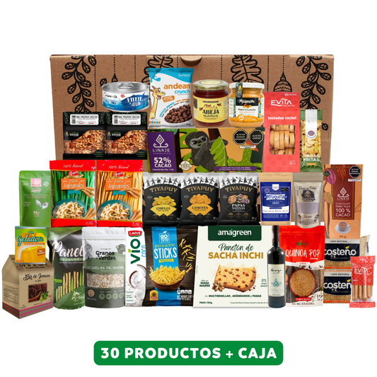 Canasta Corporativa Navidad Saludable 30 productos