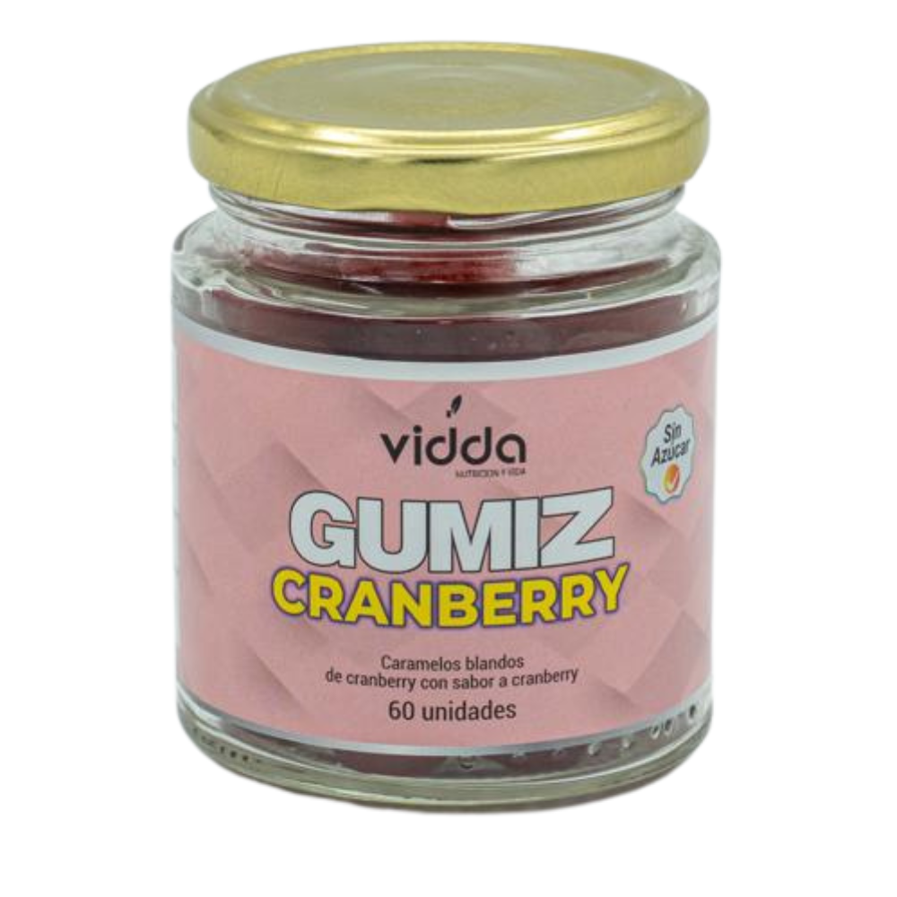 Gomas Gumiz cranberry 60 unidades