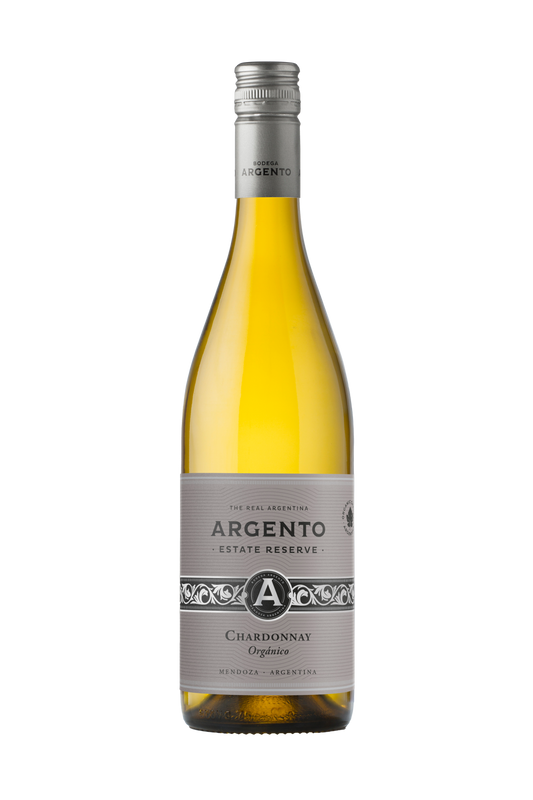Vino Blanco Chardonnay Orgánico Argento 750ml
