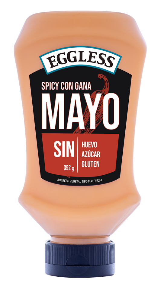 Mayonesa  spicy 352g Eggles