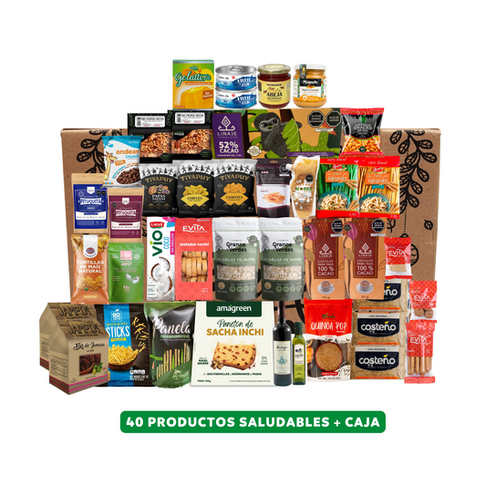 Canasta Corporativa Navidad Saludable 40 productos