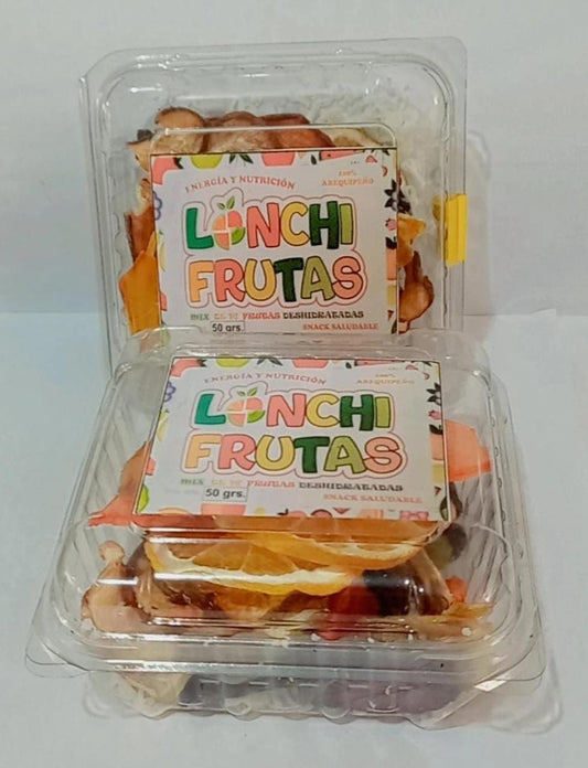 Mix de frutas deshidratadas Lonchi frutas 50 gr