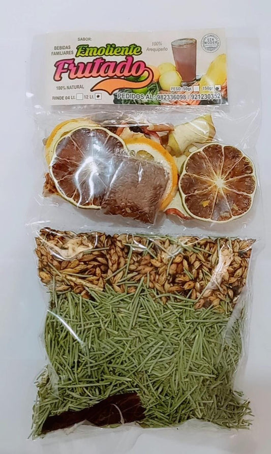Mezcla para Emoliente frutada Sin Woder 150 gr