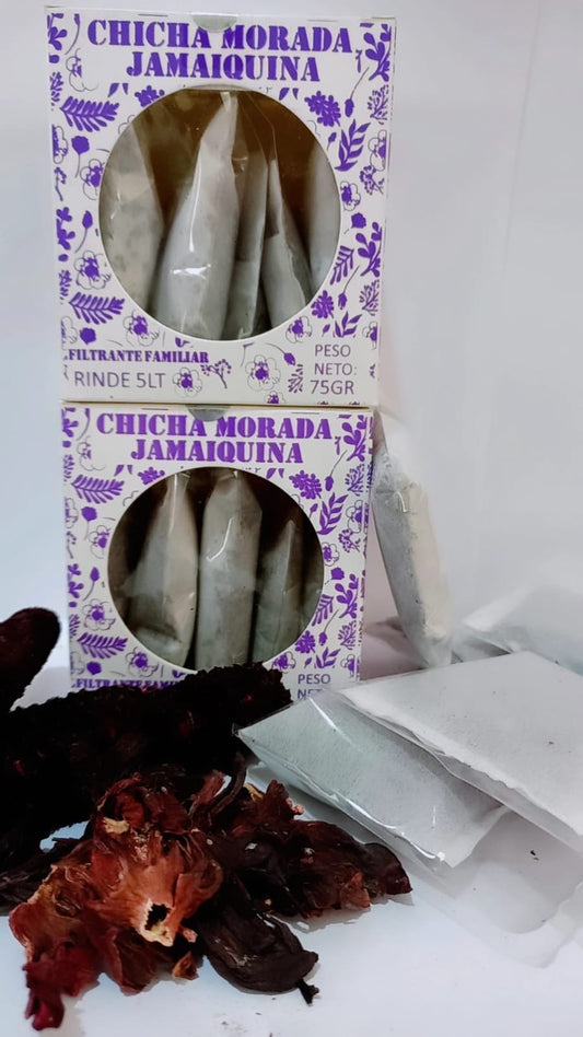 Filtrante Familiar de Chicha Morada Jamaiquina Sin Woder 75 gr