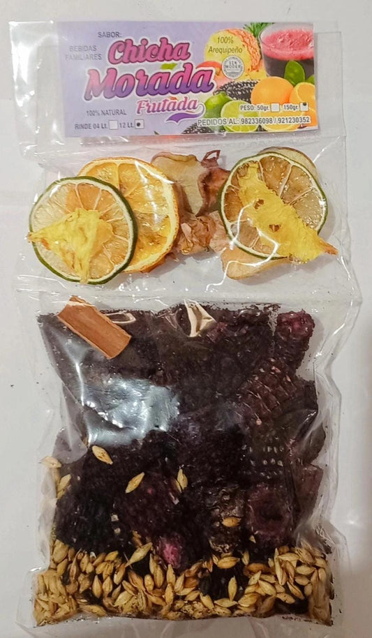 Mezcla para Chicha Morada frutada Sin Woder 150 gr