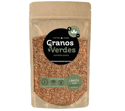 Linaza Granos y Verdes 500g