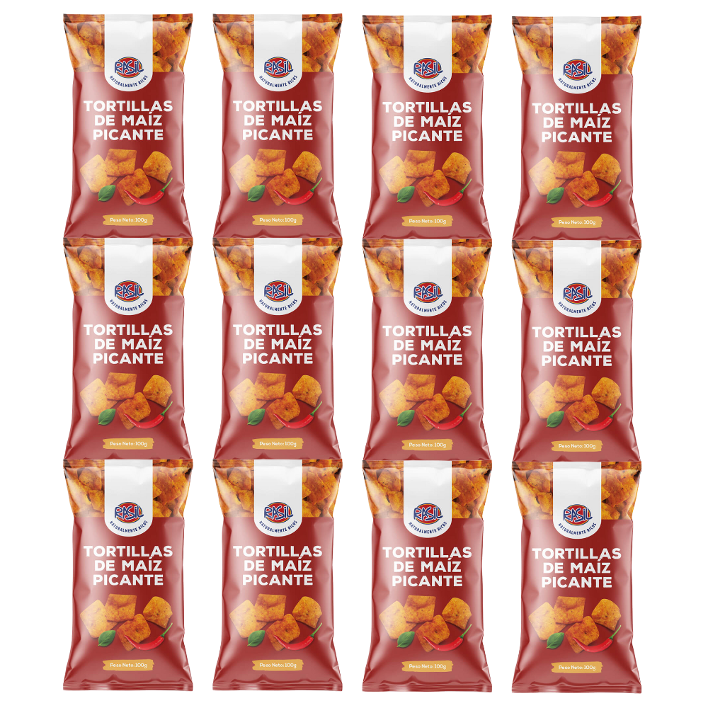 Tortilla Picante RASIL 36g