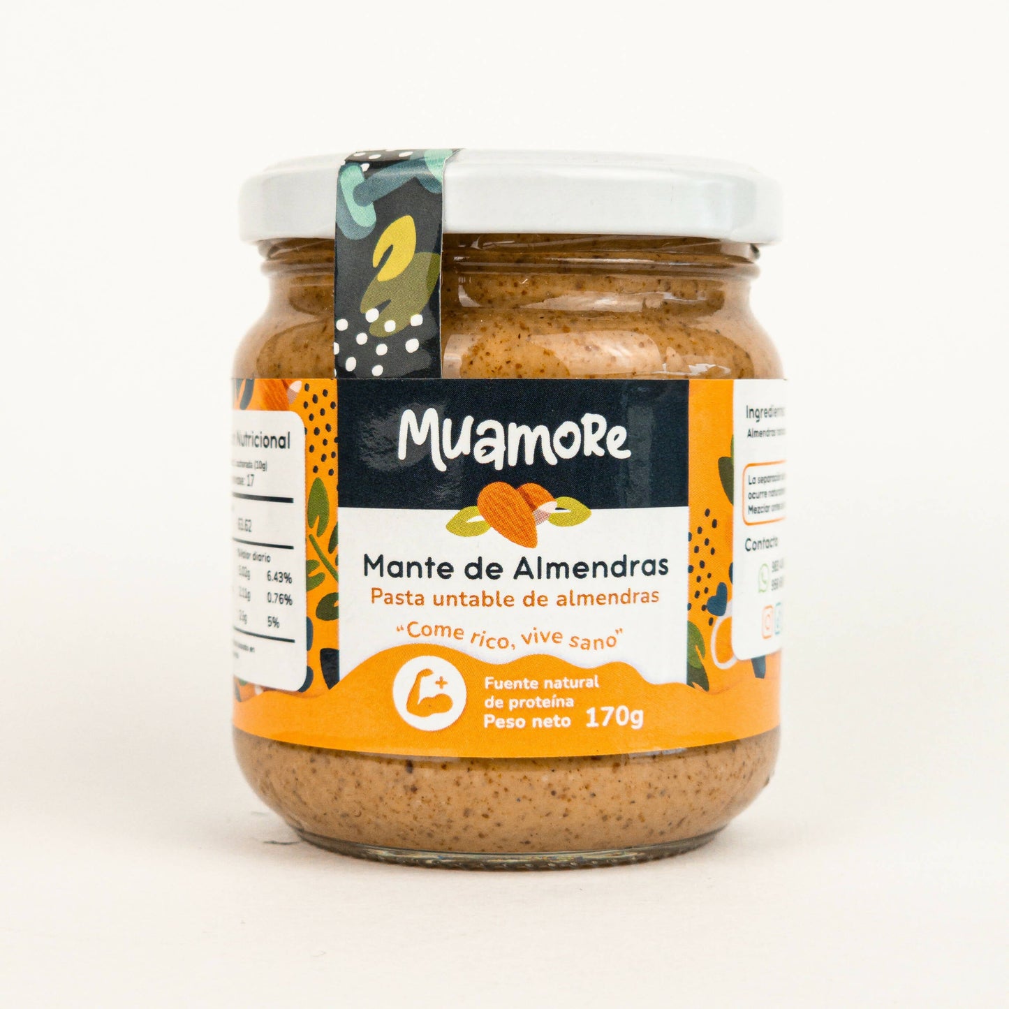 Mantequilla de Almendras Muamore 450g