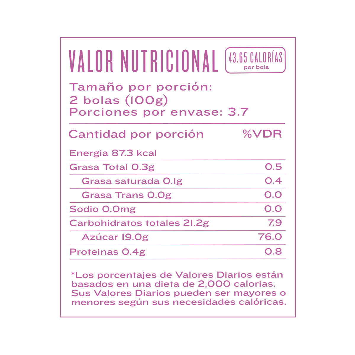 Helado Arándanos y Camu Camu Sanúa 16oz