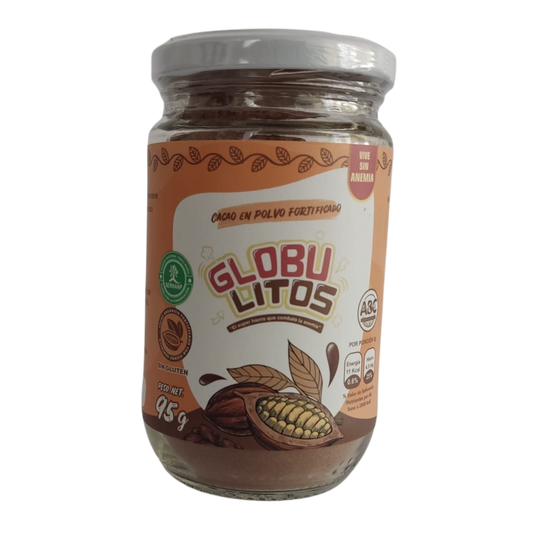 Cacao fortificado con Hierro Globulitos 95g