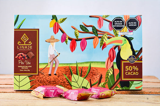 Bombones Chocolate Linaje Estuche Cacao 60 g - 8 x 8g