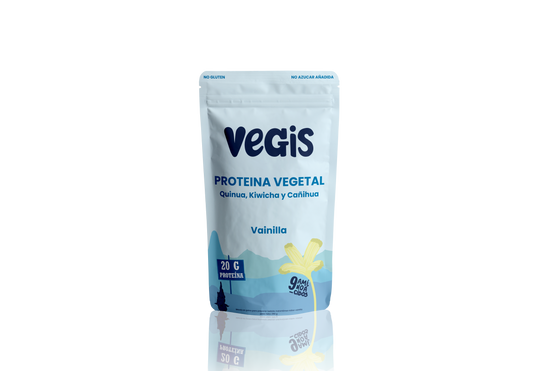 Bebida Instantanea en polvo Proteina Vegetal Vainilla Vegis 200g