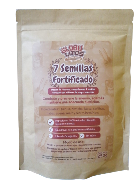 Siete semillas fortificada Globulitos 250g