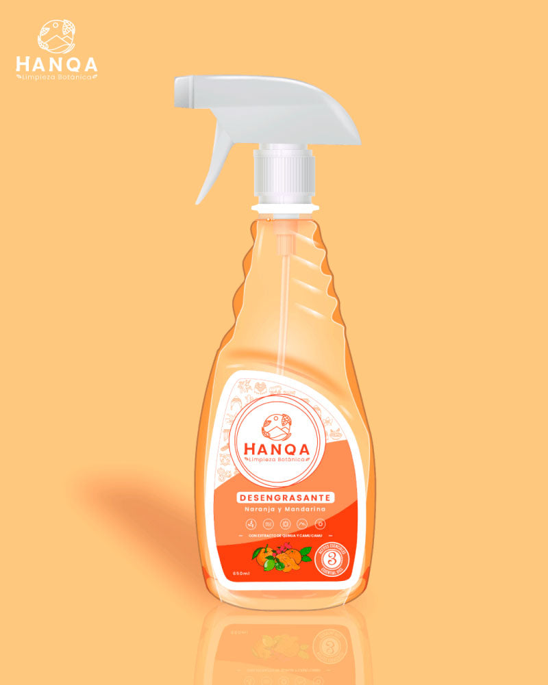Desengrasante de Naranja y Mandarina Hanqa 500ml